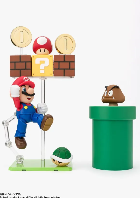 S.H.Figuarts Super Mario Brothers Playset (Super Mario)