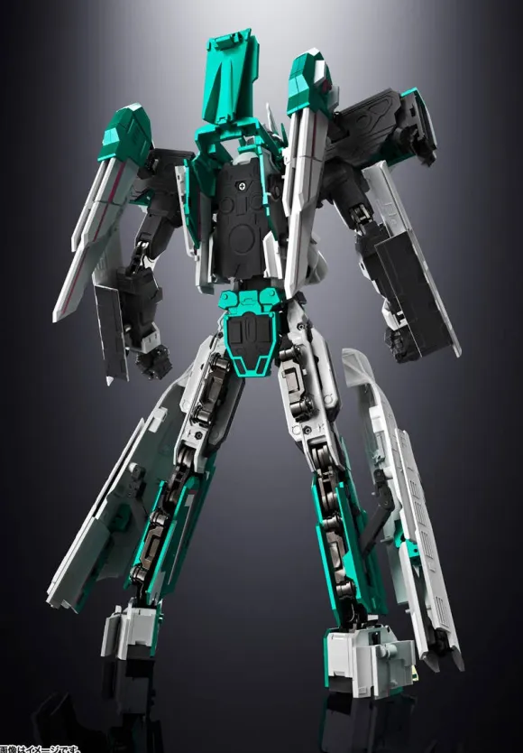 Soul of Chogokin GX-115 Shinkansen Transforming Robot Shinkalion E5 Hayabusa
