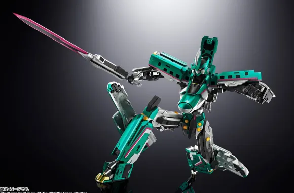 Soul of Chogokin GX-115 Shinkansen Transforming Robot Shinkalion E5 Hayabusa