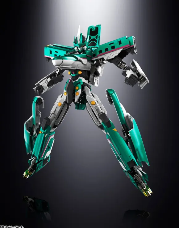 Soul of Chogokin GX-115 Shinkansen Transforming Robot Shinkalion E5 Hayabusa
