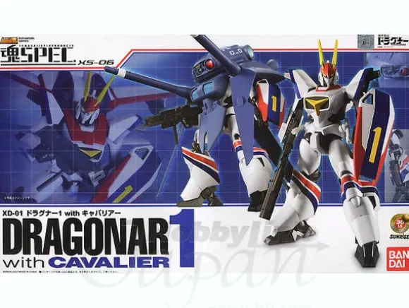 Soul of Chogokin Spec XS-06 Dragonar 1 with Cavalier