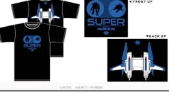 Super Gundam T-Shirt Black L
