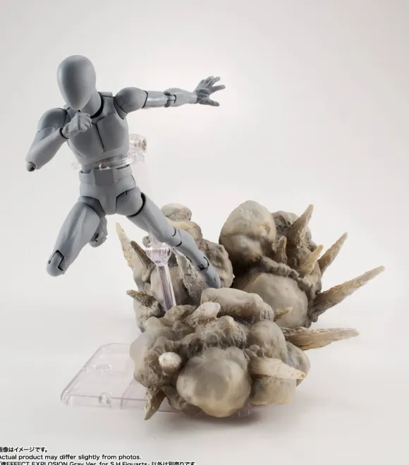 Tamashii Effect Series Explosion Gray Ver. for S.H.Figuarts