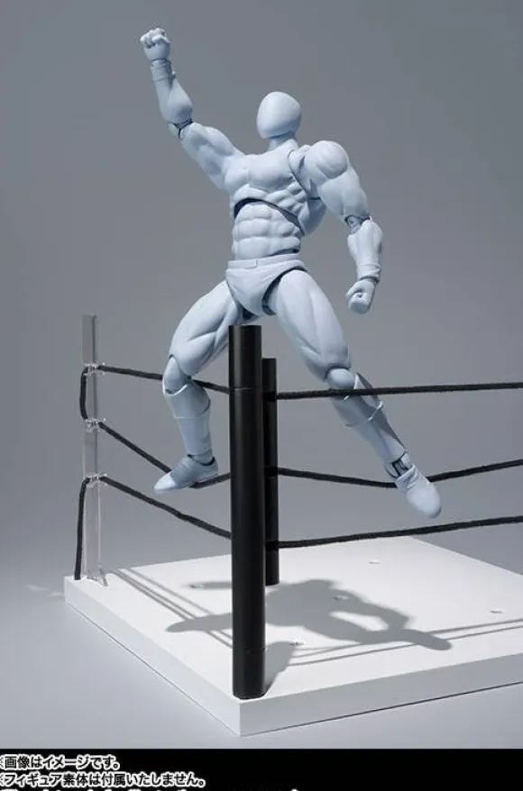 Tamashii STAGE ACT. Ring Corner Neutral Corner & Pipe Chair Set