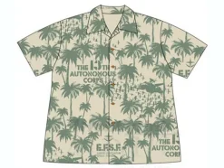 13th Autonomous Corps Aloha Shirt Beige L