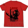 The East is burning T-Shirt Red XL