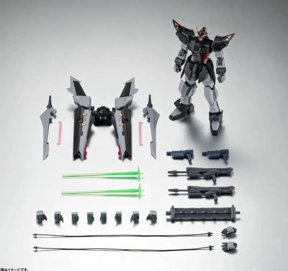 The Robot Spirits (SIDE MS) GAT-X105E + AQM/E-X09S Strike Noir Gundam ver. A.N.I.M.E.