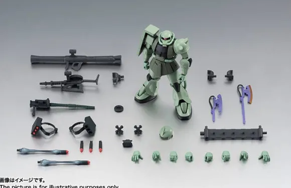 The Robot Spirits (SIDE MS) MS-06 Zaku ver. A.N.I.M.E. (Reissue)