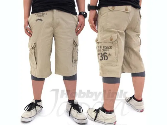 136th Matilda's Corp Cargo Pants Sand Khaki L