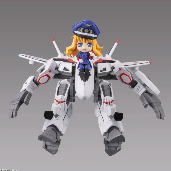 TINY SESSION VF-25F Messiah Valkyrie (Alto machine) with Sheryl