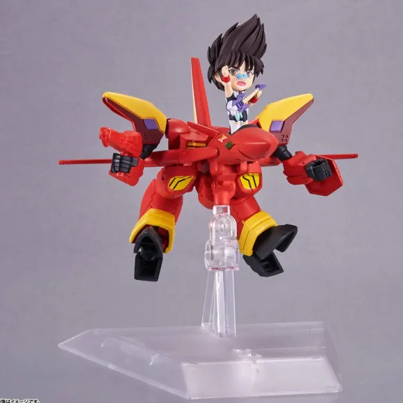 TINY SESSION VF-19 Kai Fire Valkyrie with Nekki Basara