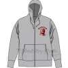 Touhou Fuhai Zip Parka Mix Gray M