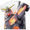 Unicorn Gundam Full Graphic T-Shirt White L