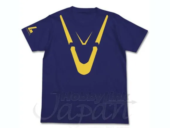 V2 Gundam T-Shirt Night Blue L
