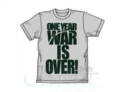 War Is Over T-Shirt Light Gray M