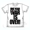 War Is Over T-Shirt White L