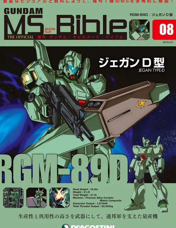 Weekly Gundam Mobile Suit Bible #008