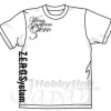 Wing Gundam Zero T-Shirt White L