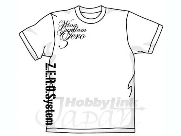 Wing Gundam Zero T-Shirt White L