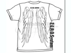 Wing Gundam Zero T-Shirt White L