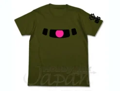 Zaku Mono-Eye Luminous T-Shirt Moss L