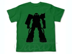 Zaku Silhouette T-Shirt Green M