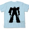 Zaku Silhouette T-Shirt Light Blue L