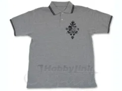 Zeon Defense Force Polo Shirt Mix Gray x Black L