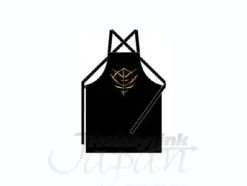 Zeon Emblem Apron Black Free Size