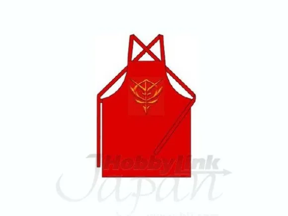 Zeon Emblem Apron Red Free Size