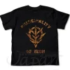 Zeon Faded Print T-Shirt Black L