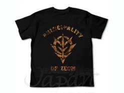 Zeon Faded Print T-Shirt Black L