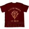Zeon Faded Print T-Shirt Burgundy M