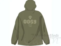 Zeon Hooded Windbreaker Moss Green XL