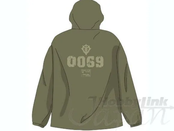 Zeon Hooded Windbreaker Moss Green XL