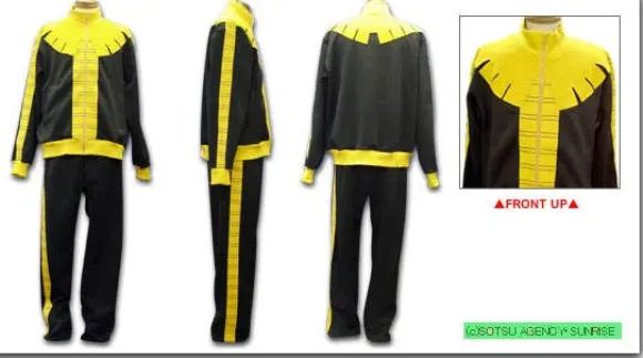 Zeon Jersey Suit Black L