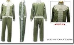 Zeon Jersey Suit Moss Green L