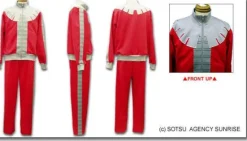 Zeon Jersey Suit Red L Size