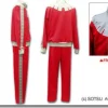 Zeon Jersey Suit Red M Size