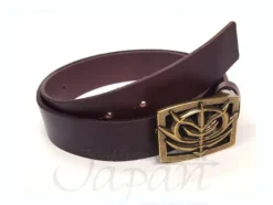 Zeon Mark Relief Belt Brown