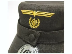 Zeon Military Cap Brown
