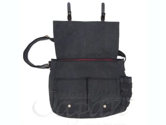 Zeon Military Shoulder Bag Black