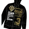 Zeon Military Zip-Up Parka Black L