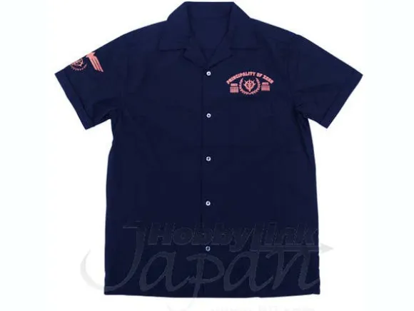 Zeon Mobile Assault Force Work Shirt Navy L