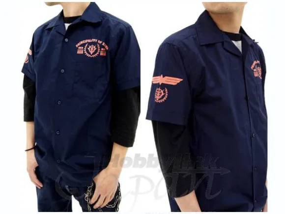 Zeon Mobile Assault Force Work Shirt Navy XL