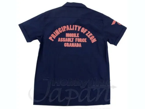 Zeon Mobile Assault Force Work Shirt Navy XL