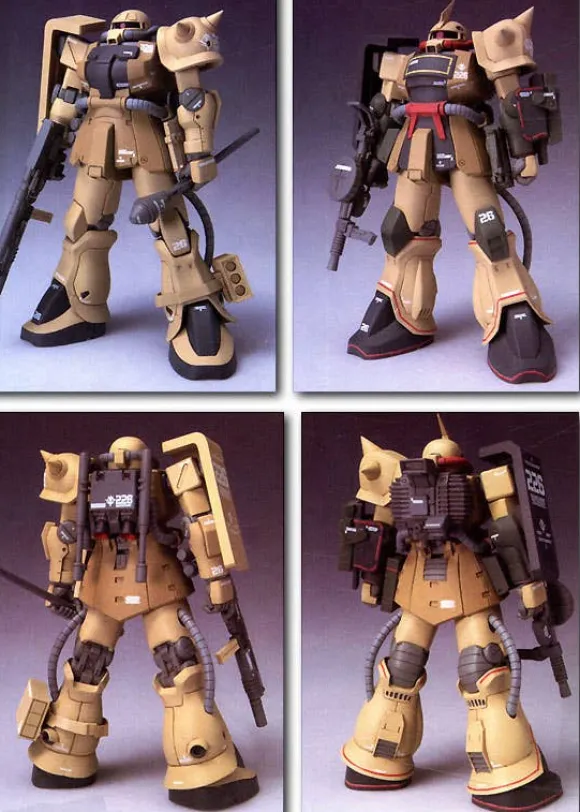 Zeonography 3005a Zaku II F2 Yellow