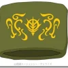 Zeon Pattern Wrist Band Green