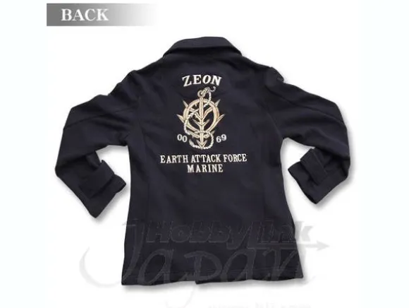 Zeon Pea Coat Marine Navy L