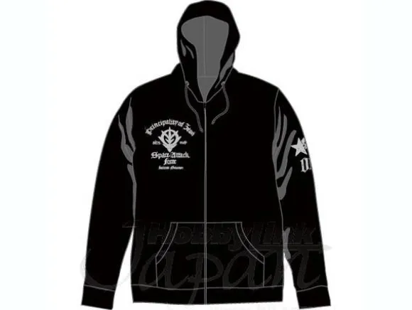 Zeon Space Attack Force Tenjiku Parka Black L